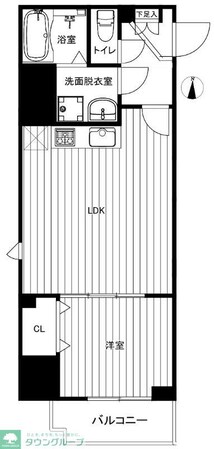 パレスシンシア江東橋の物件間取画像